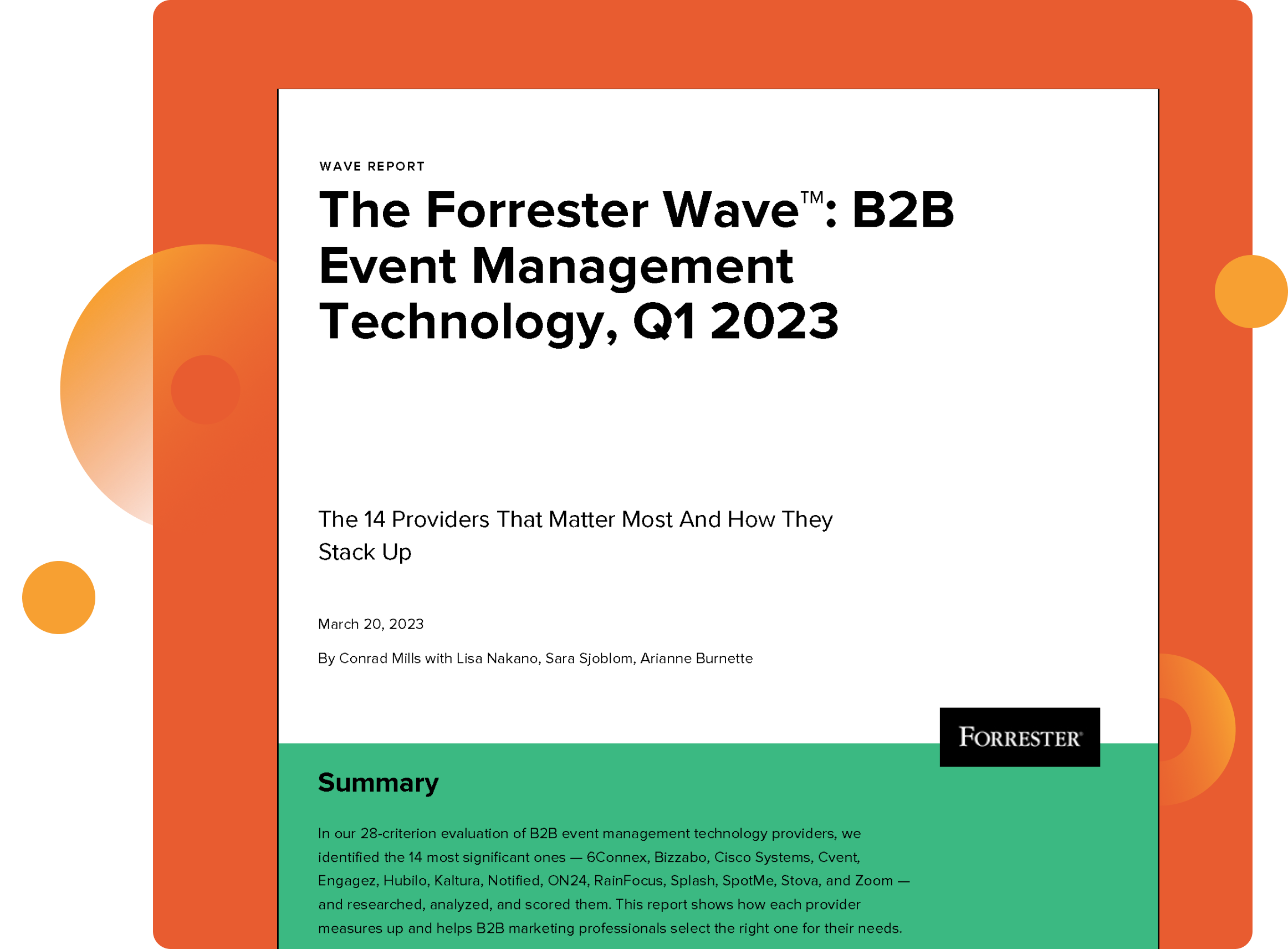 forrester landing visual