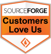 Sourceforge Customer Love Us