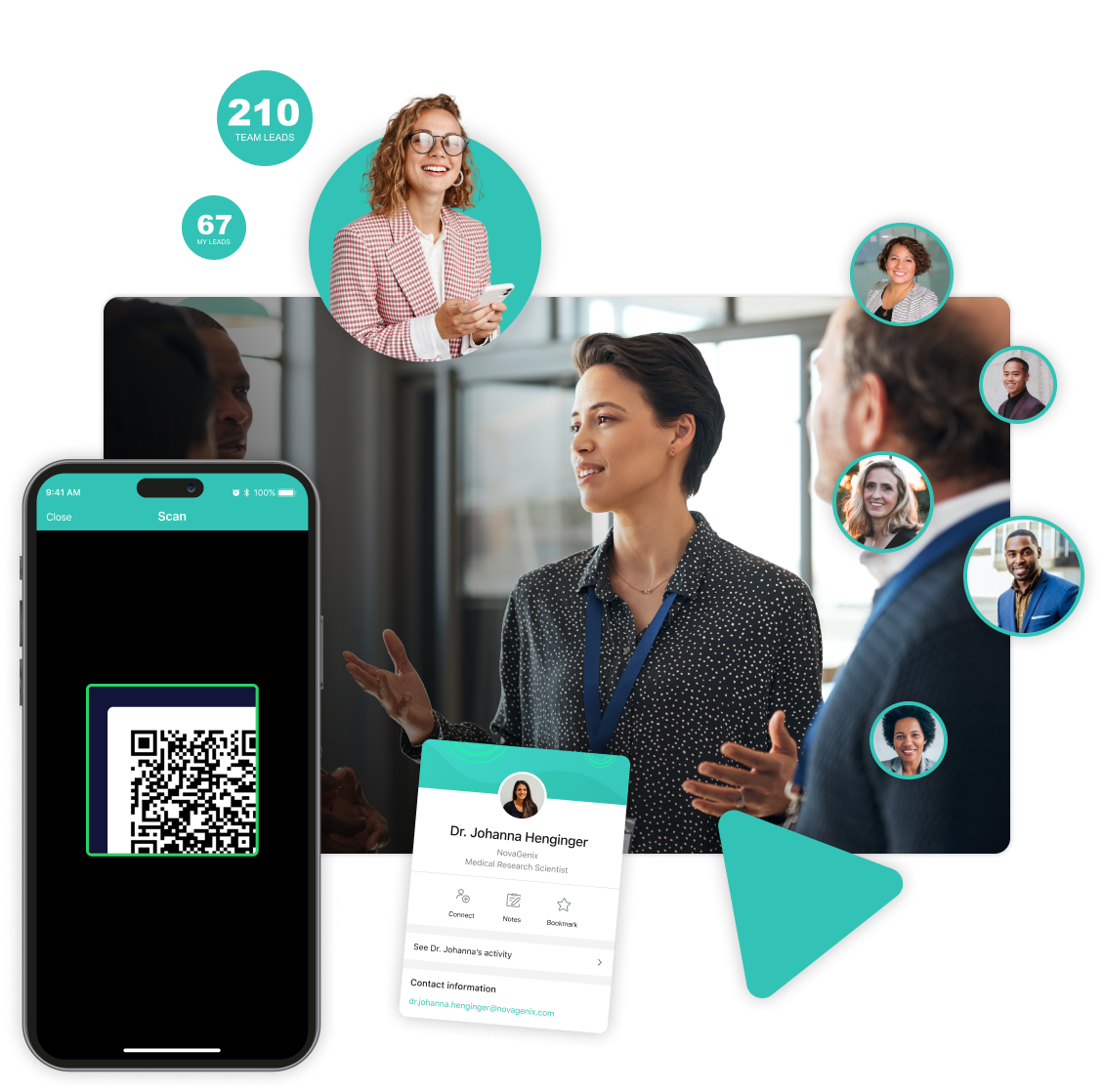 section 1 visual professional services page