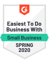 G2 easiest to do business with Spring 2020