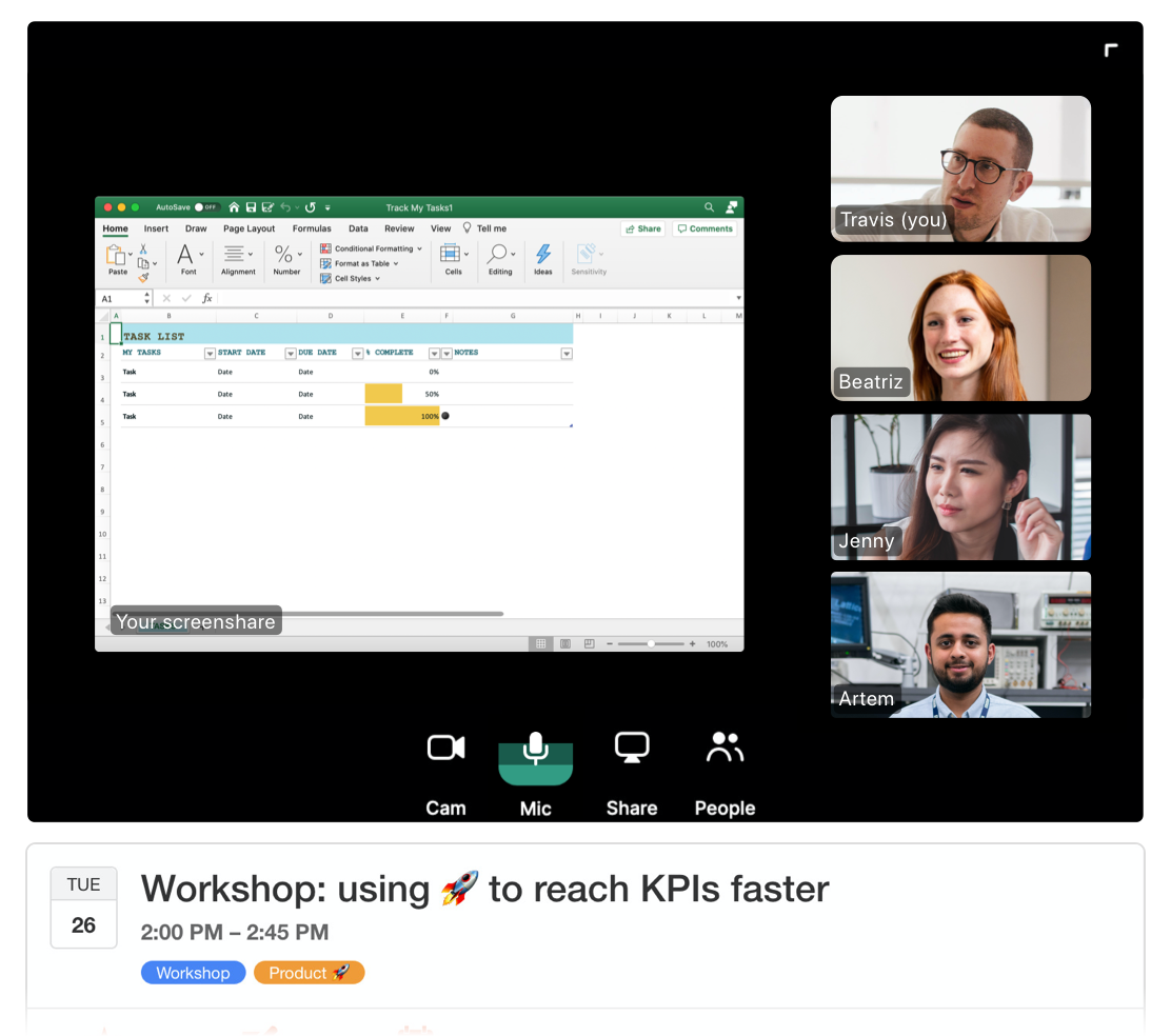 Video conferencing