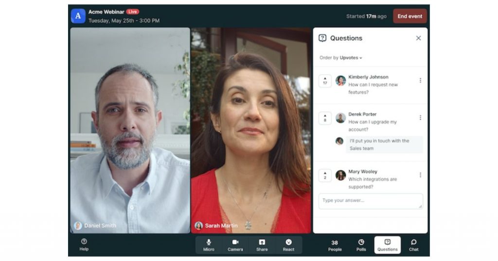 Zoom competitor - Livestorm