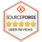 Sourceforge user rating 4.5/5