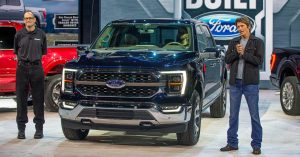 Virtual product launch event for Ford F150