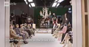 Moschino virtual fashion show