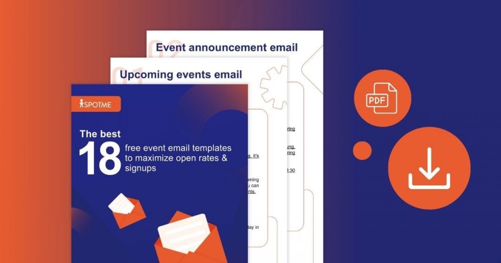 The best 18 event email templates