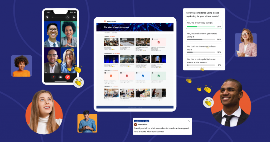 Event engagement features