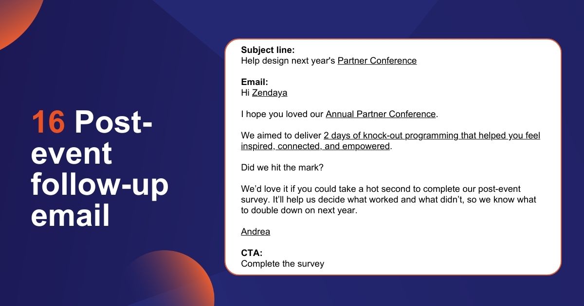 The Best 18 Free Event Email Templates: Turbocharge Attendance
