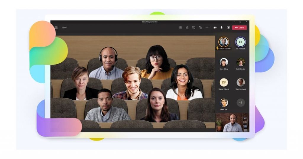Microsoft Teams - virtual event platform for meetings