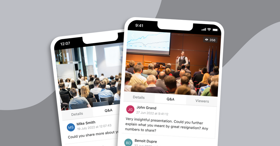 Mobile event app