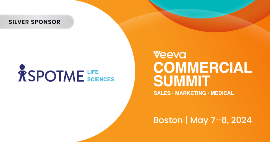 SpotMe Life Sciences - Veeva Commercial Summit Silver Sponsor