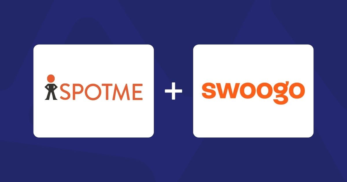 SpotMe Swoogo partnership and integration
