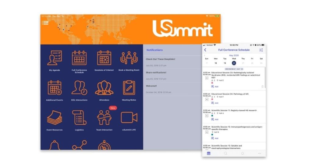 Usummit - medical conference app